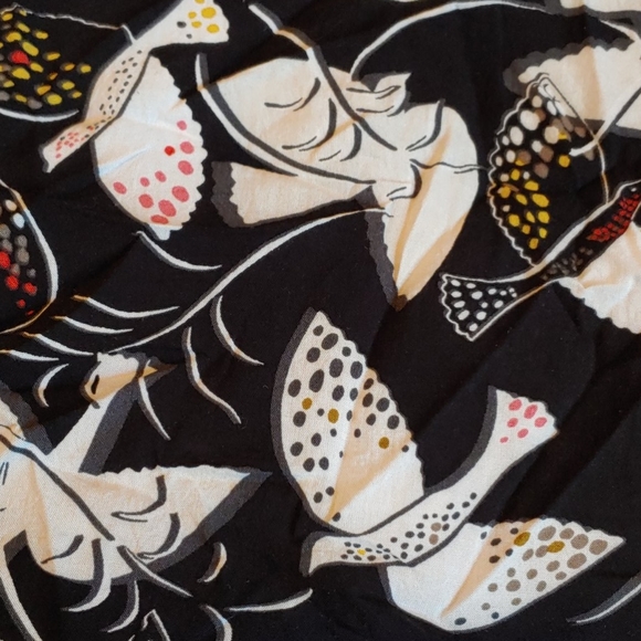 V neck bird print tank - Picture 2 of 3